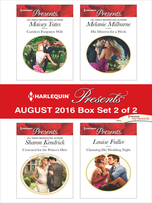 Title details for Harlequin Presents August 2016--Box Set 2 of 2 by Maisey Yates - Available